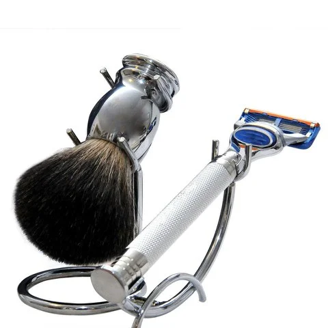 Razor MD iGRIP Shave Set 5 blade (Chrome) | Mankind